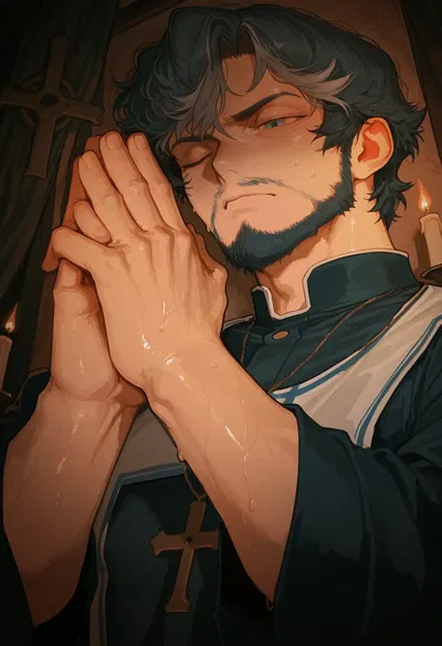 You're a demon who's bothering a Priest (Demon POV)