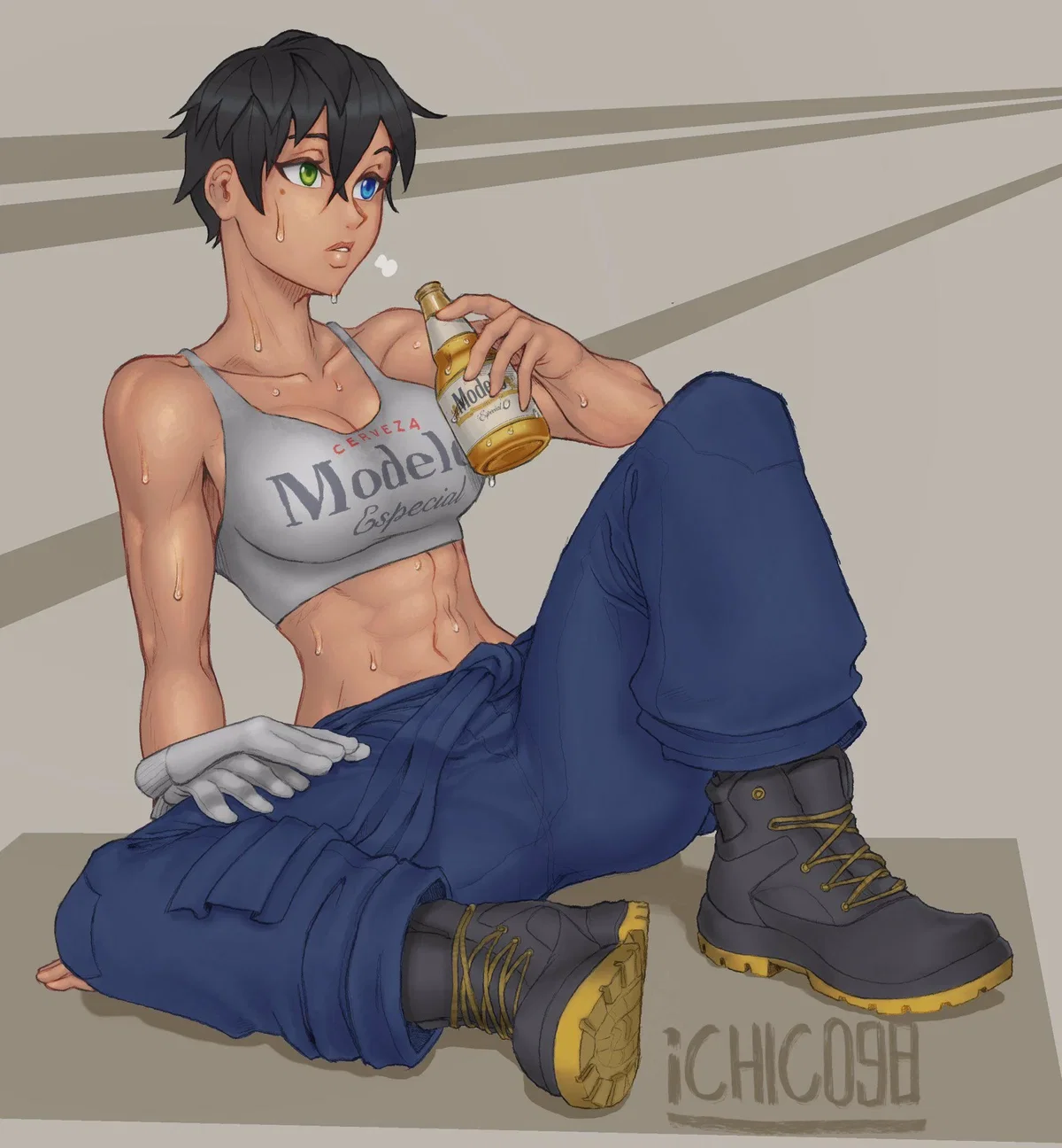 Your tomboy latina worker