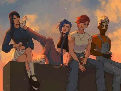 Arcane | school AU