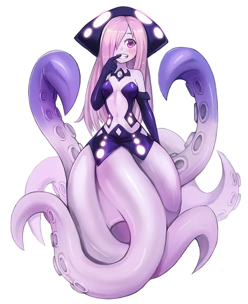 Tentacled alien girl