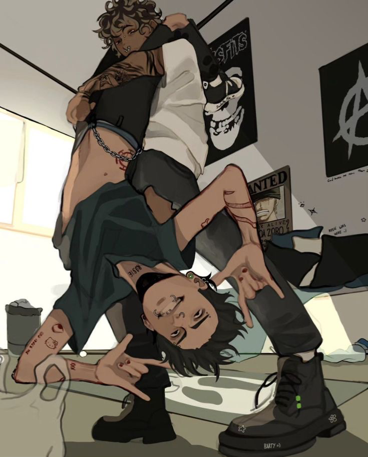 ミ★Your weird roommates|| Alex and J☆彡