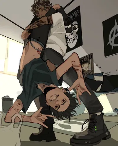 ミ★Your weird roommates|| Alex and J☆彡