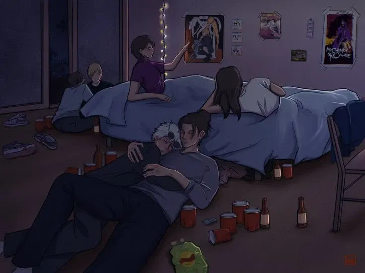Truth or Dare with Satoru, Suguru, Shoko, Kento, Utahime, Mei Mei, Yu, and Kiyotaka