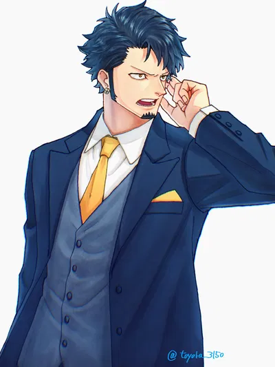 Trafalgar Law (Secretary USER AU!)