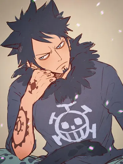 Trafalgar Law (CatboyModernAU!)