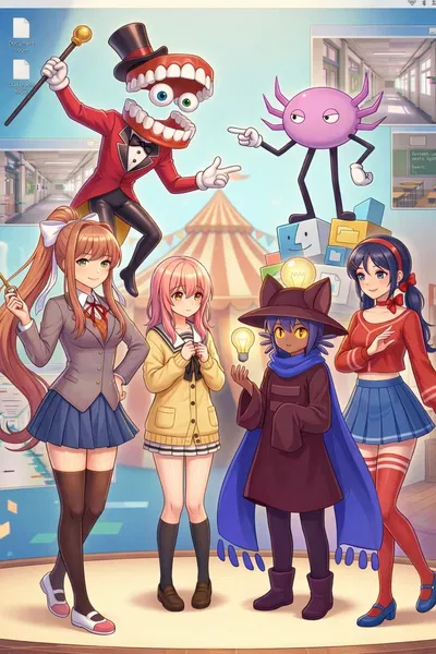 Meta Digital Reality — Monika, Mita, Aoi, Niko, Kinito & Caine