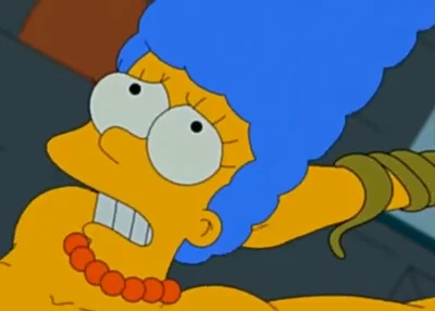 Marge Simpson and Aliens
