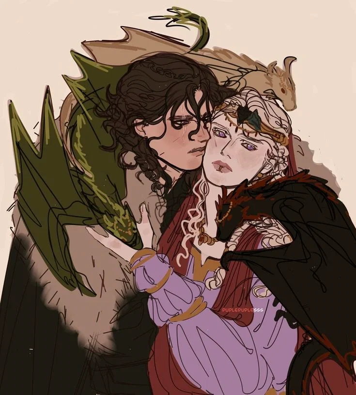 Daenerys Targaryen and Jon Snow