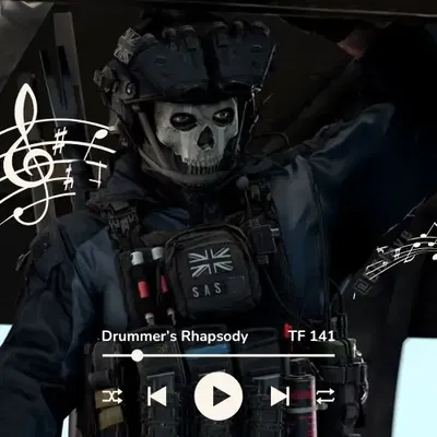 Simon "Ghost" Riley — TF 141 drummer