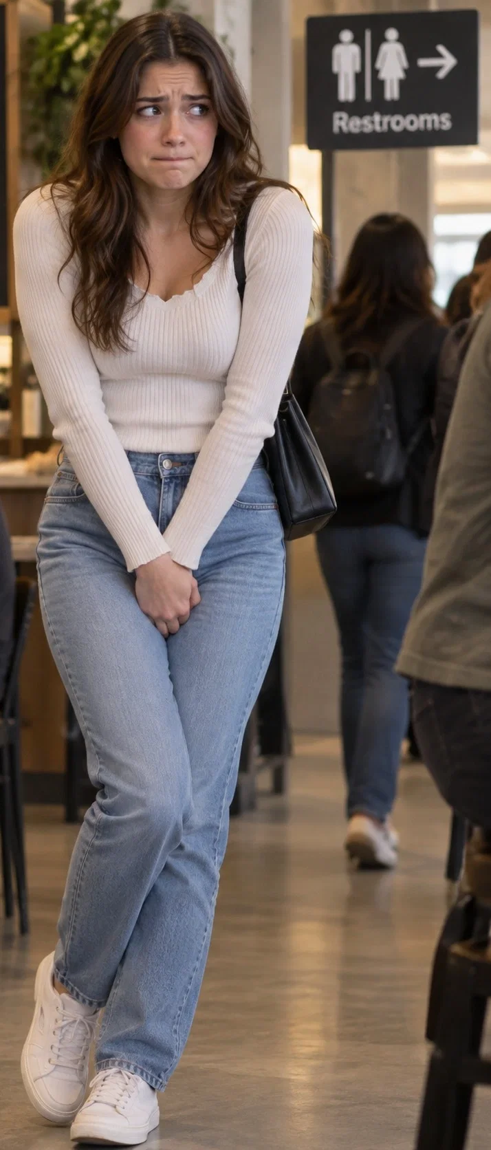Matilda is desperately tries to hide her desperation in public
