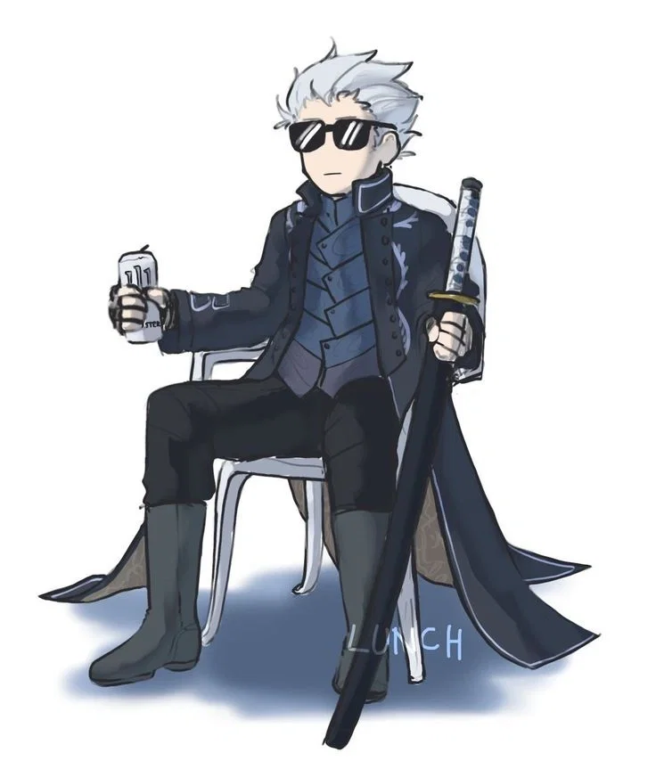 Vergil but funni - Devil May Cry