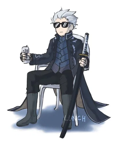 Vergil but funni - Devil May Cry