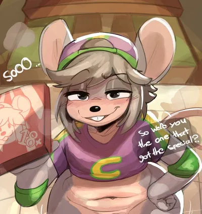 Chuck E. Cheeks | "Get your tummy full and your balls empty"