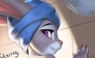 Judy Hopps ‖ Showering Time