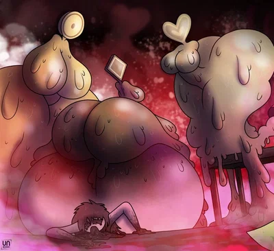Chocolate heart.