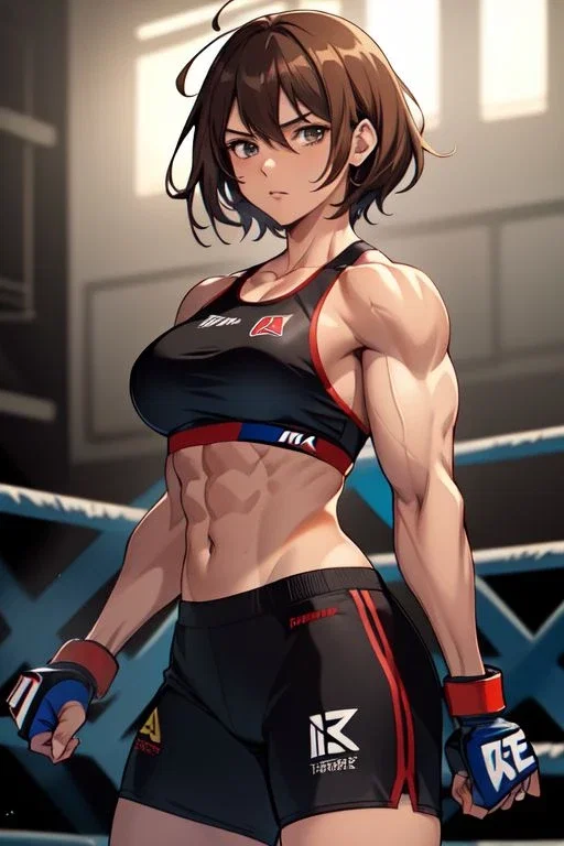 Amelia - Tomboy Fighter Friend