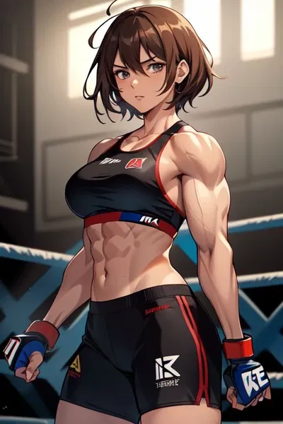 Amelia - Tomboy Fighter Friend