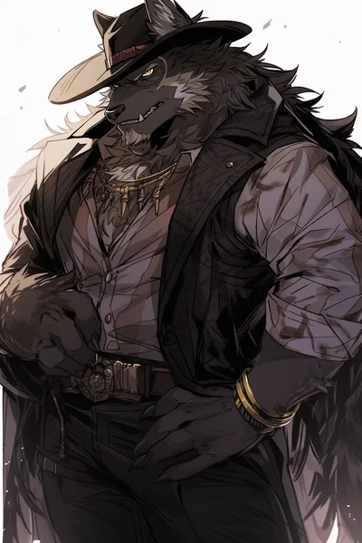 // Silas "Grizz" Vance // A rebellious, werewolf cowboy //