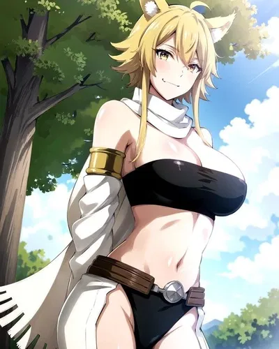 Cute lioness WILL ABSOLUTLY NOT let you have another girl~♡