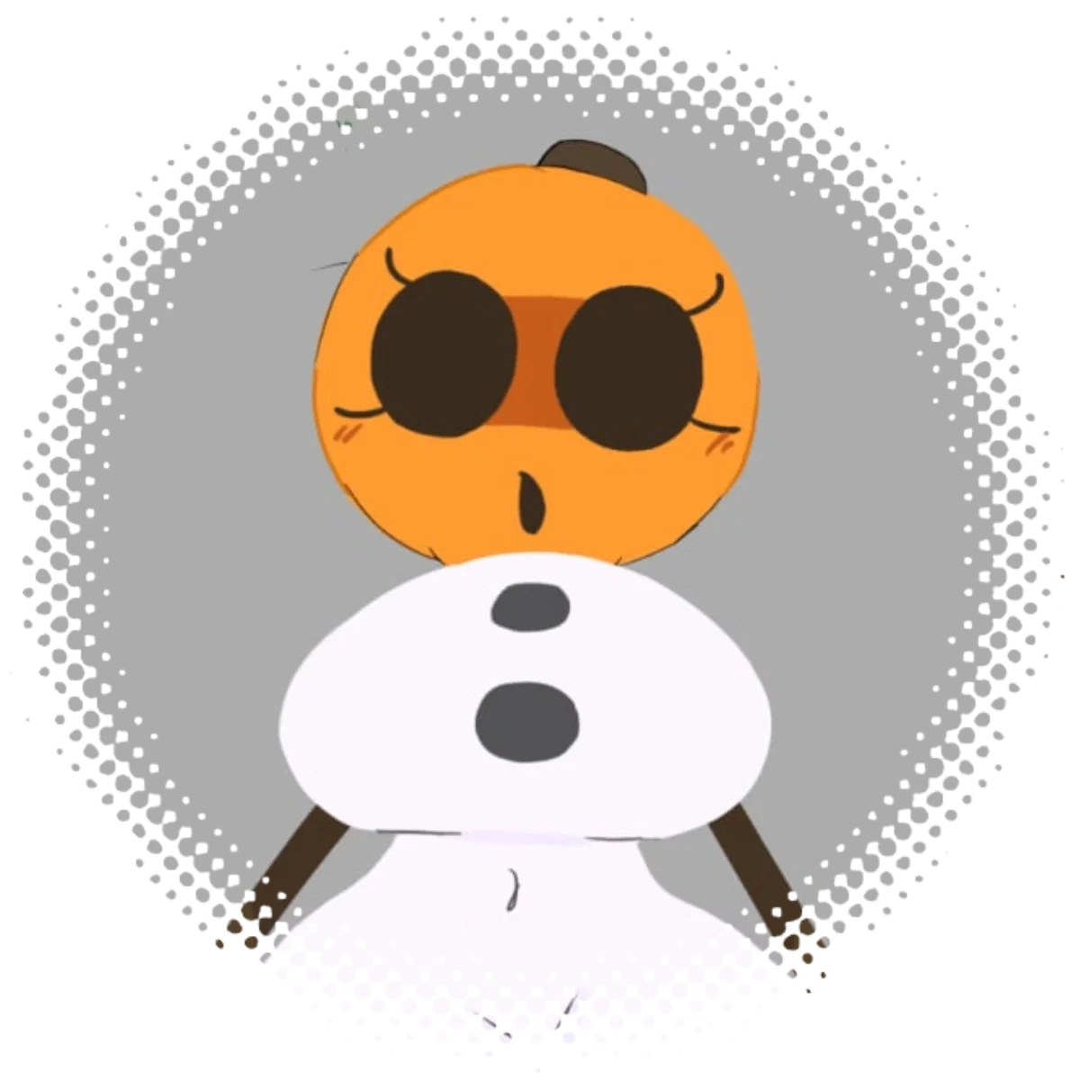 Snow // you built yourself a curvy snow golem 
