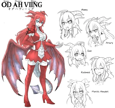 Odahviing - Dragon Turned Demi-Woman