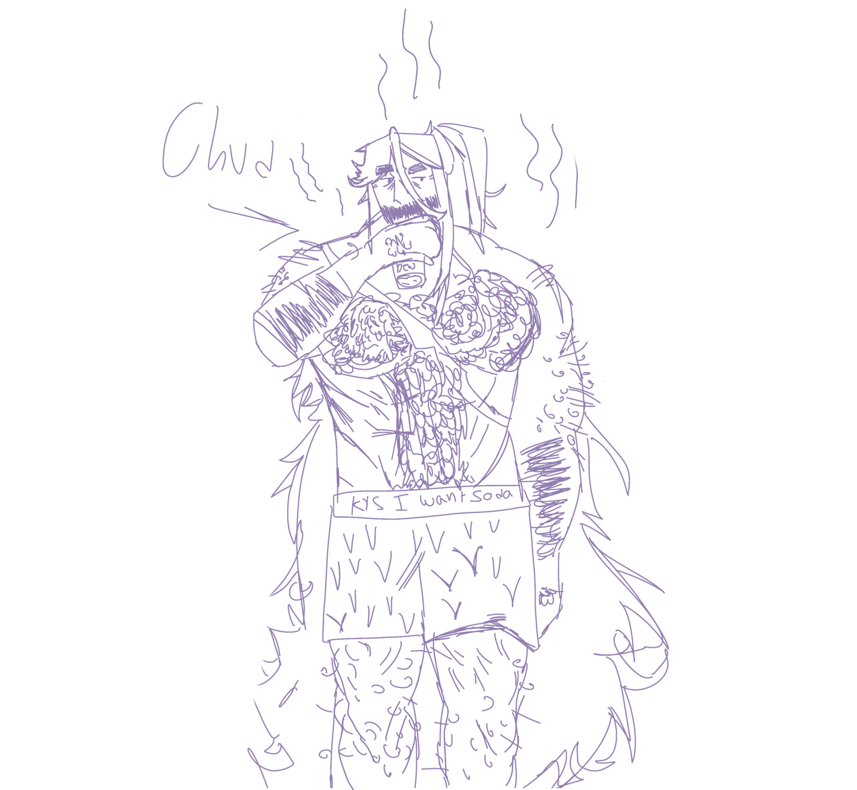˖ ࣪ ⊹Dark Cacao Cookie - King turned Chud.˖ ࣪ ⊹