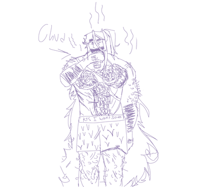 ˖ ࣪ ⊹Dark Cacao Cookie - King turned Chud.˖ ࣪ ⊹