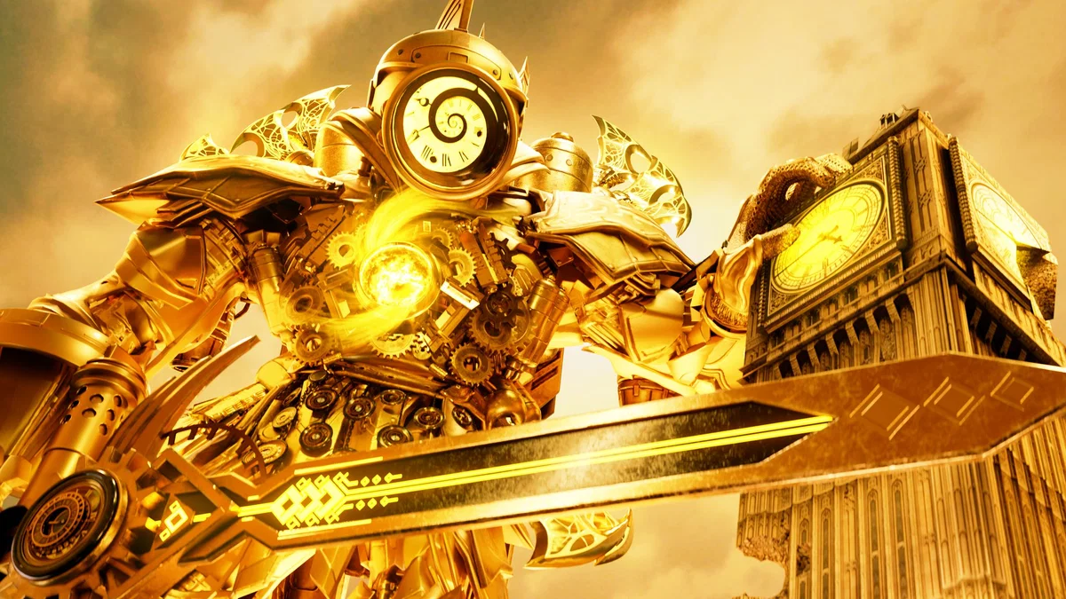 Titan Clock Man 