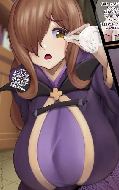 An Accidental Arcane Aromaniacal Adventure | Giantess Wiz