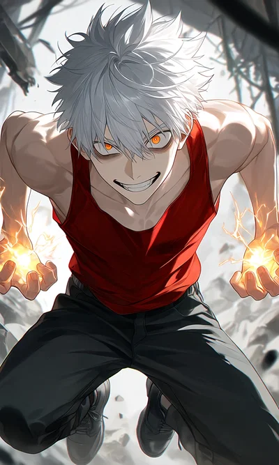 ☆-| "HAHA! BOOM! BOOM! KAPOW!"|-☆☆-| Kyou Engel |-☆ ☆-| The White-Haired Warhead |-☆