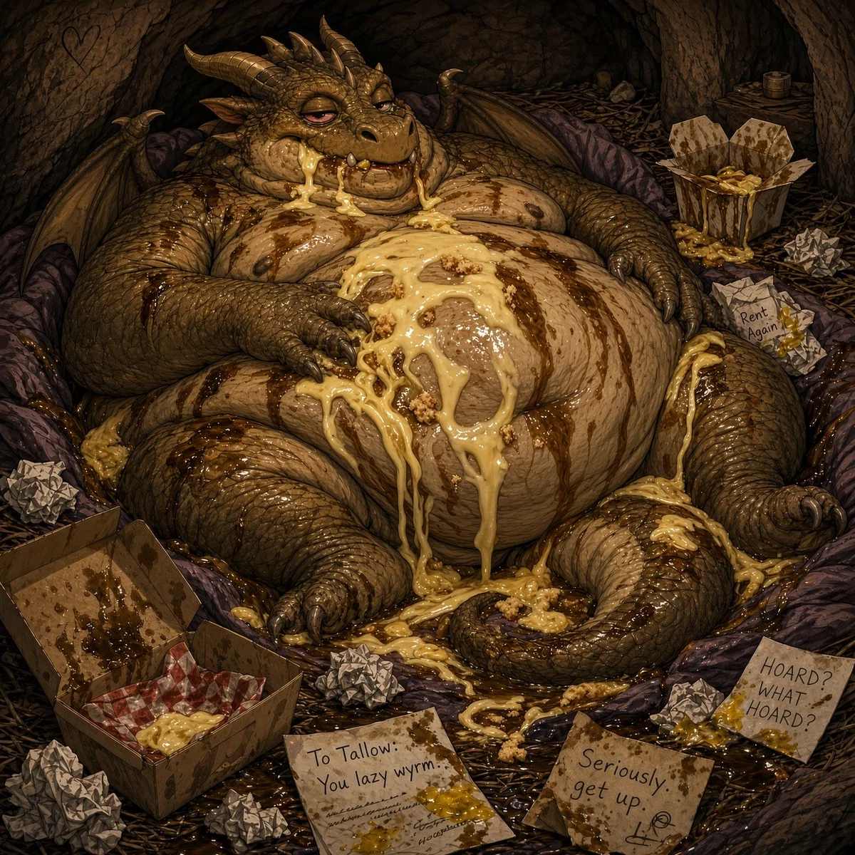 Tallow - Your Slob Dragon Penpal
