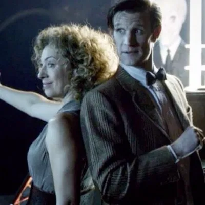 The Eleventh Doctor and River Song