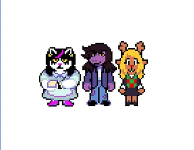 Susie, Noelle & Catti || Deltarune