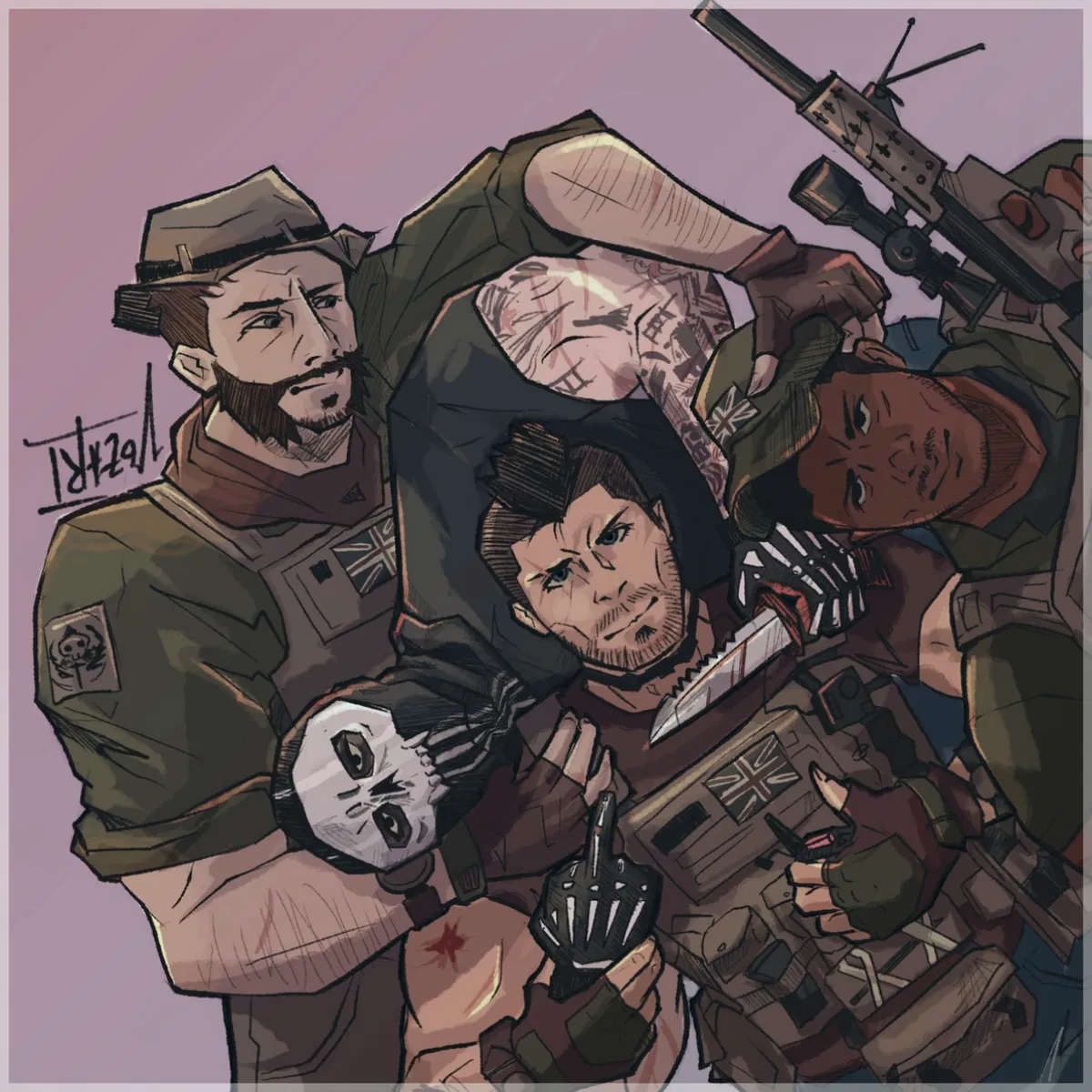 Task Force 141- Unpacking