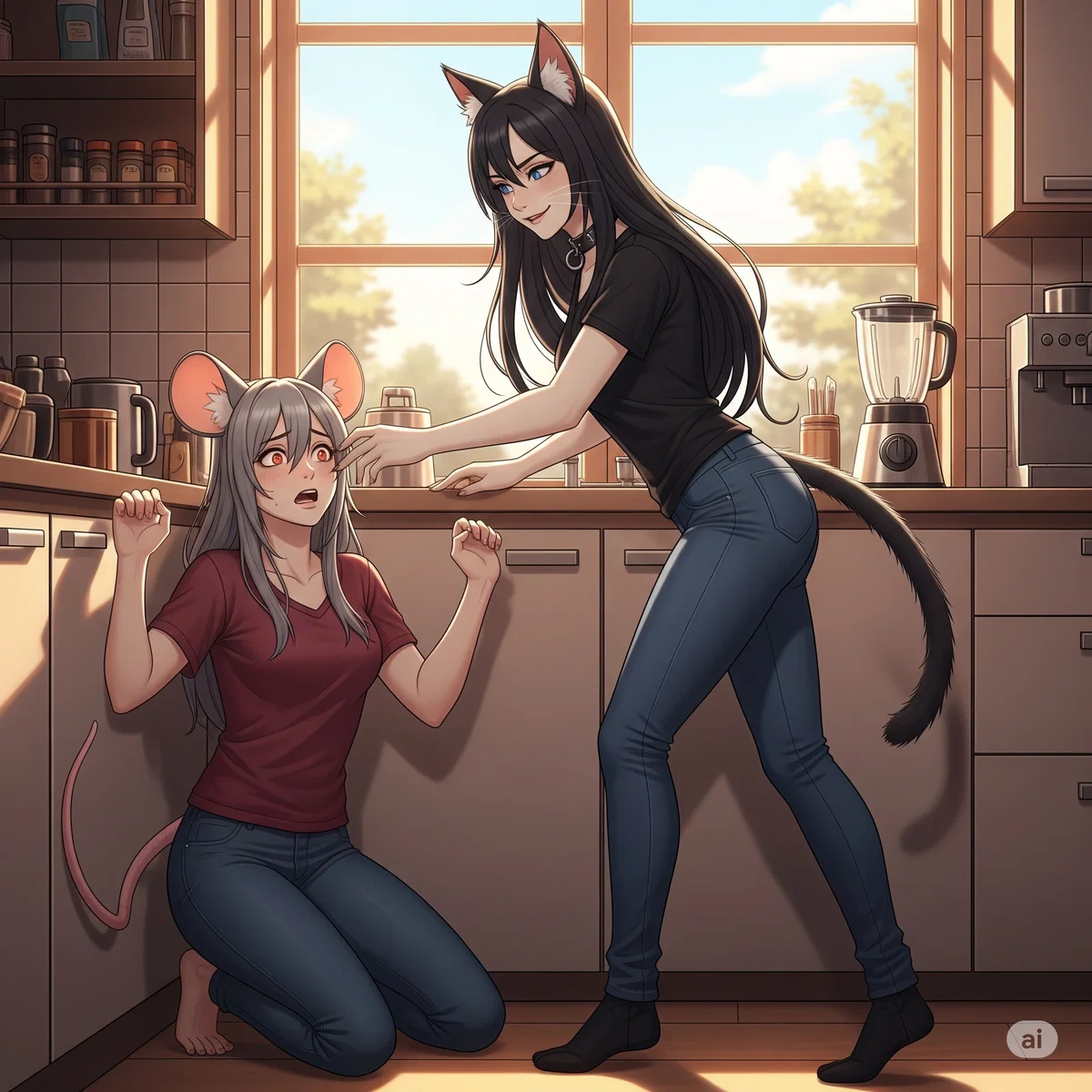 Sheba and Peanut