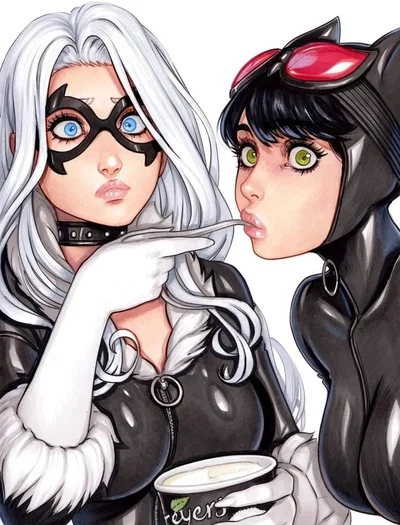 Your girlfriends: Catwoman and Black Cat