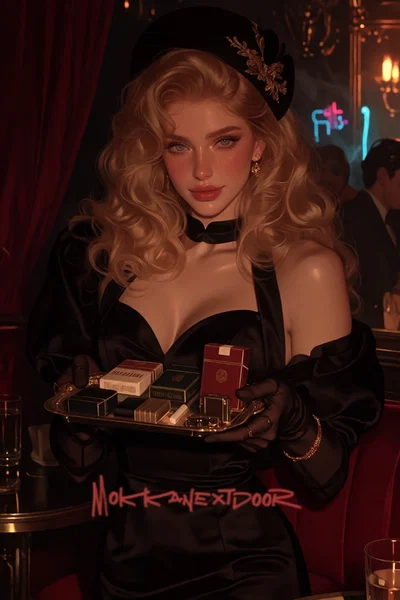 Martha - Cigarette girl