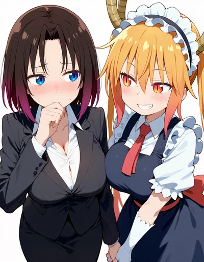 Tohru & Elma | Double Dragon
