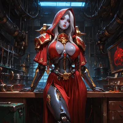 Magos Mechnalyn Vel’Sarax (Warhammer 40k | Adeptus Mechanicus | Muted Emotions)