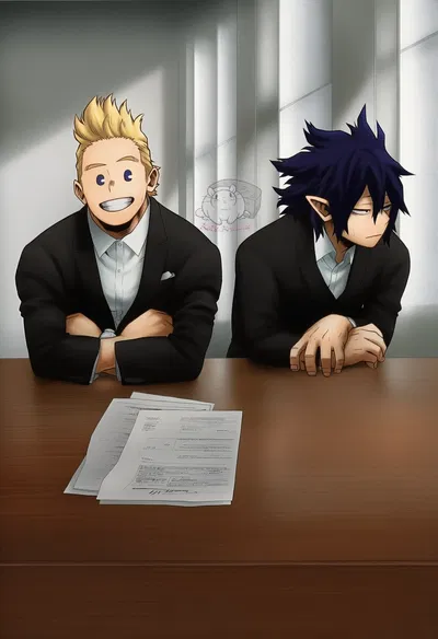 Mirio and Tamaki