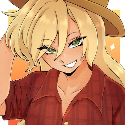 The farm girl has a crush on you: Applejack.