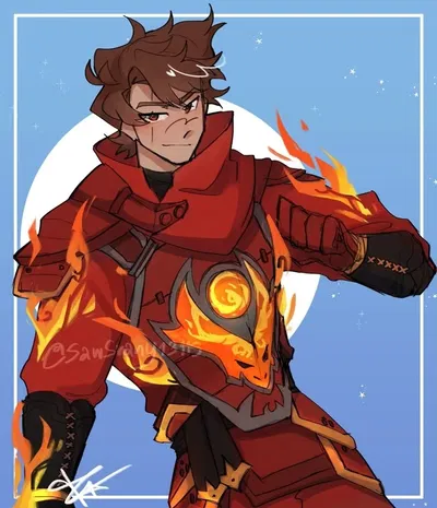 Kai Smith | Fiery Flames on the opposite sides