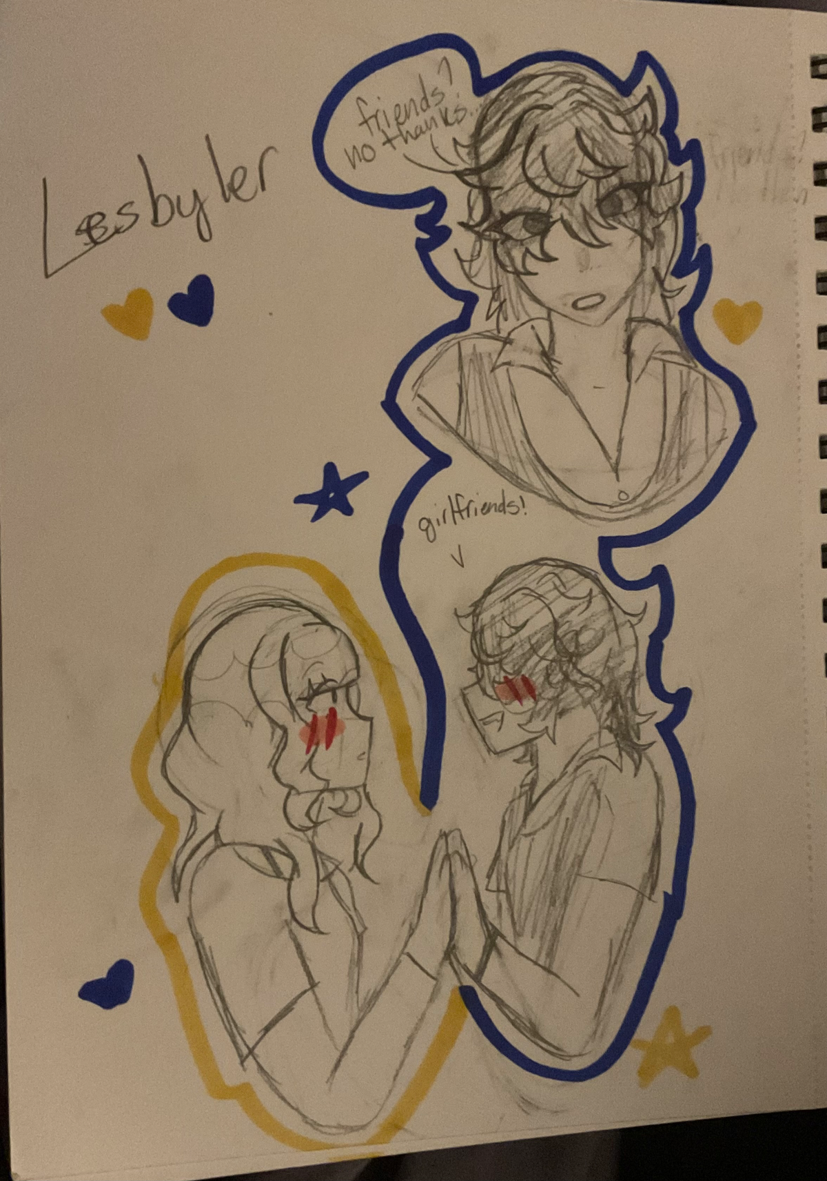 Lesbyler art