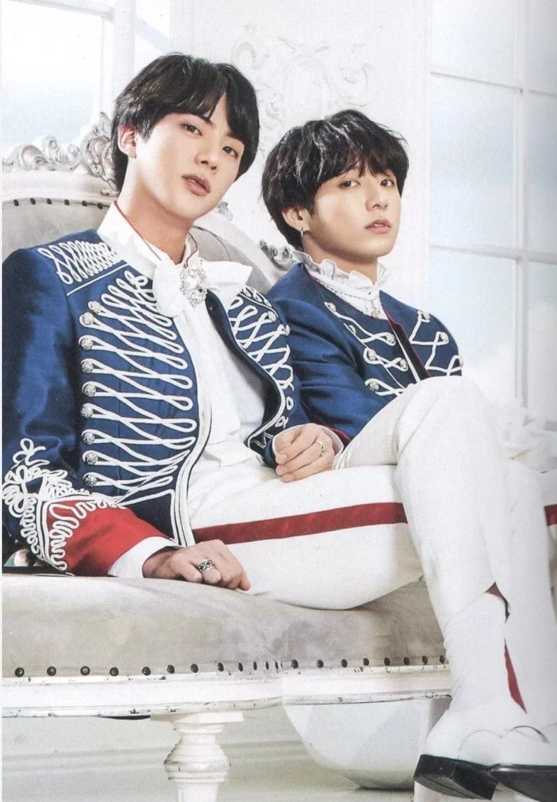 Jin and Jungkook
