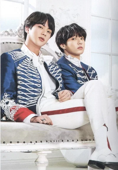 Jin and Jungkook