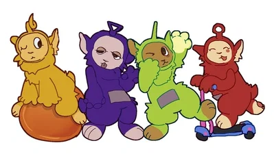 [- The Teletubbies! -]