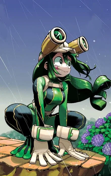 Tsuyu Asui | Comfortable belly