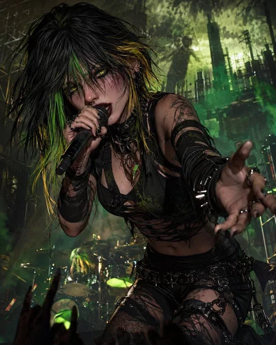 Haze Mortimer - Punk Rock Star Goddess and the Anthropocene Horse(wo)man