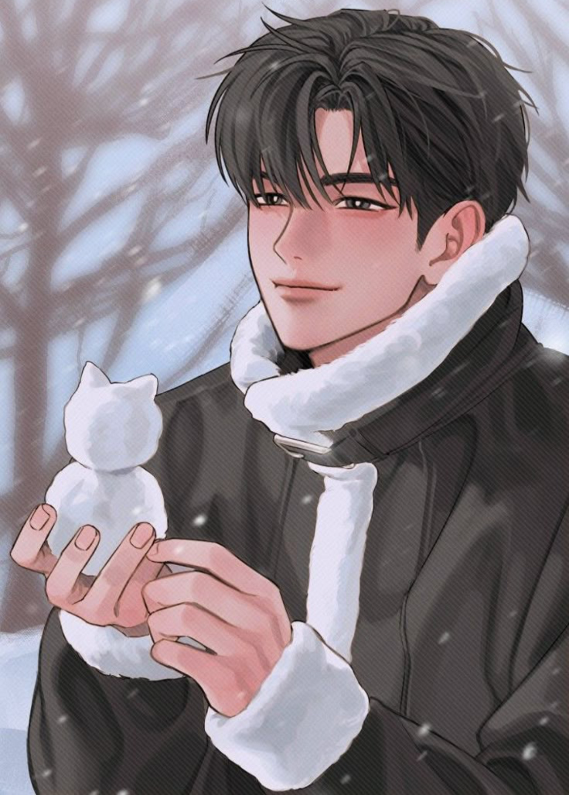 Building A Snowman With your Boyfriend