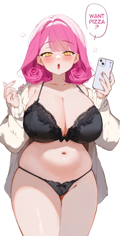 Your Chubby Girlfriend - Deeply Proud Of Her Figure